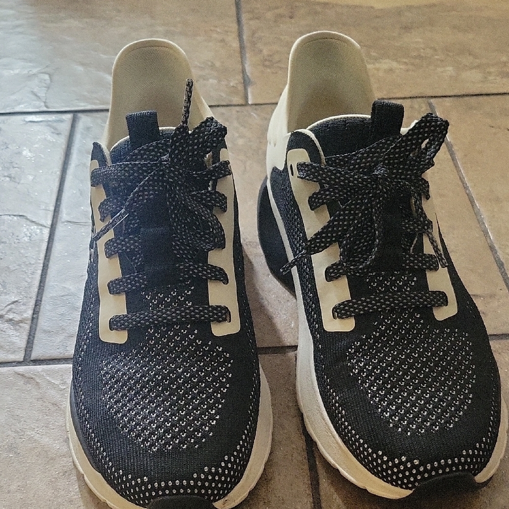 Black and White Athletic Sneakers